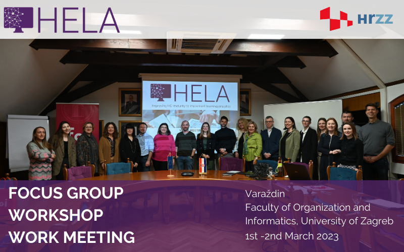 HELA - Fokus grupa, radni sastanak i radionica 