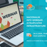 Nacionalni info webinar Istraživačke strukture