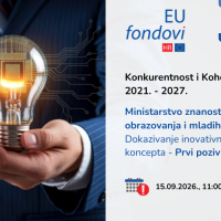 MZOM: Prvi poziv Dokazivanje inovativnog koncepta